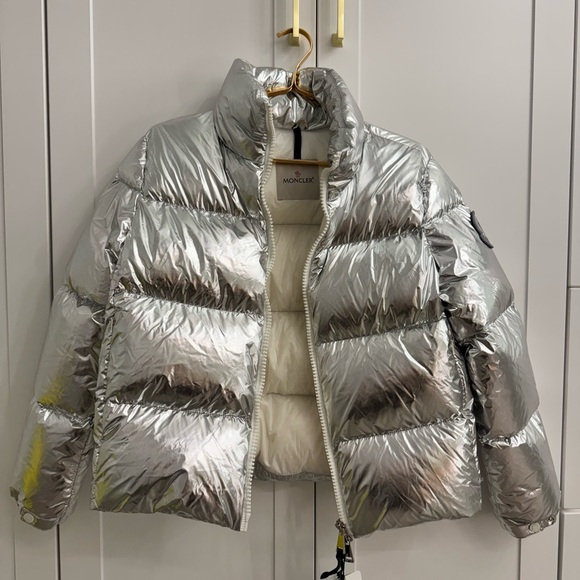Moncler Meuse laminated nylon down jacket - Picture 8 of 16